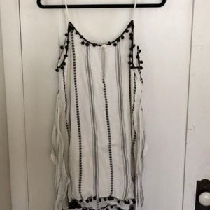 Tularosa White and Black 132829 Casual Dress